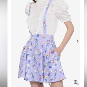Suspended skirt, Size S Fruits Basket Chibi Characters Cosplay Lavender, purple